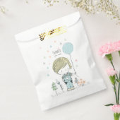 バルーンバースデーパーティーが開催されたかわいい男の子バッグ フェイバーバッグ (封をした状態)