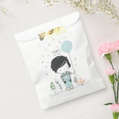 バルーンバースデーパーティーが開催されたかわいい男の子バッグ フェイバーバッグ (封をした状態)