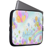 バルーンパステルエレクトロニクスバッグ ラップトップスリーブ (正面右)