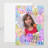 バルーンパステル写真 シーズンカード (正面/裏面)