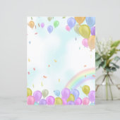 バルーンパステル紙シート (スタンド正面)