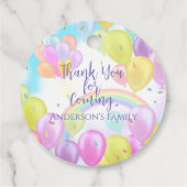 バルーンパステル誕生日 フェイバータグ (裏面)