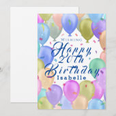 バルーンパステル シーズンカード (正面/裏面)