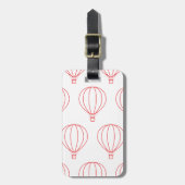 バルーンパタモダンーンの荷物タグ ラゲッジタグ (正面縦)