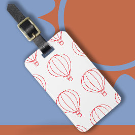 バルーンパタモダンーンの荷物タグ ラゲッジタグ