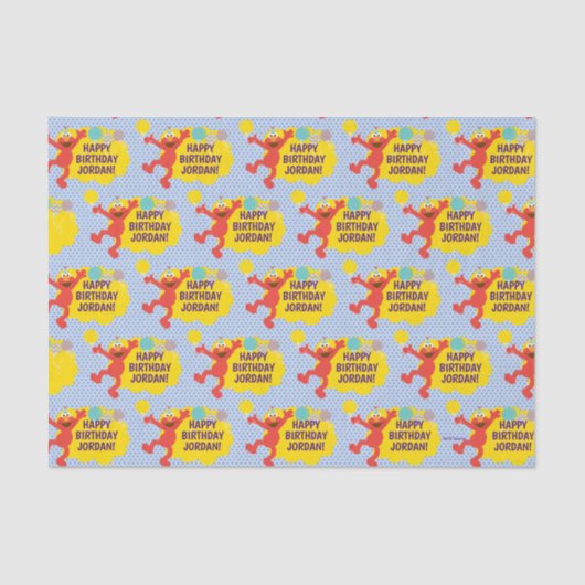 バルーンパターン付きパーティー要素 薄葉紙 (正面)