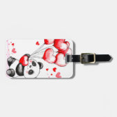 . .バルーンパンダの愛を宙に ラゲッジタグ (正面横)