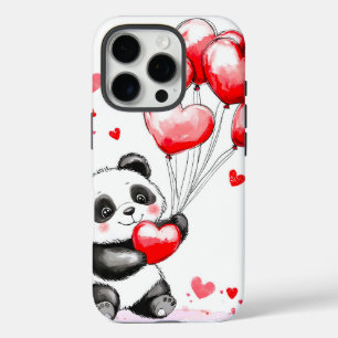. .バルーンパンダの愛を宙に iPhone 16 PROケース