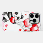 . .バルーンパンダの愛を宙に Case-Mate iPhoneケース (裏面 (横))