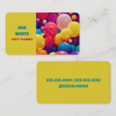 バルーンパーティーデコ 名刺 (正面/裏面)