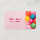バルーンパーティーデコ 名刺 (正面)