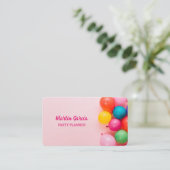 バルーンパーティーデコ 名刺 (スタンド正面)