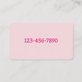 バルーンパーティーデコ 名刺 (裏面)