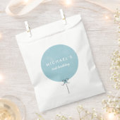 バルーンパーティーフェイバーバッグ- Sky フェイバーバッグ (クリップ留めされた状態)