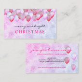 バルーンパーティーメリープランナー 名刺 (正面/裏面)