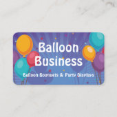 バルーンパーティー名刺 名刺 (正面)