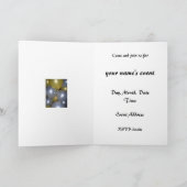 バルーンパーティー招待状 招待状 (内部)