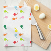 バルーンパーティー キッチンタオル (四つ折り)