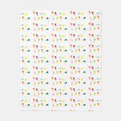 バルーンパーティー フリースブランケット (正面)