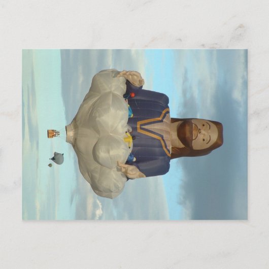 バルーンフィエスタアルバカーキイエスザロード ポストカード (正面)