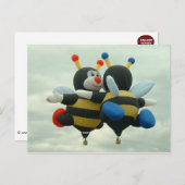 バルーンフィエスタアルバカーキスペシャルシェイプ ポストカード (正面/裏面)