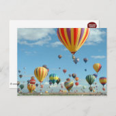 バルーンフィエスタアルバカーキ ポストカード (正面/裏面)