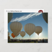 バルーンフィエスタガスバルーン ポストカード (正面/裏面)