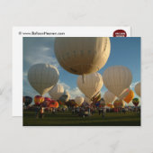 バルーンフィエスタガスバルーン ポストカード (正面/裏面)