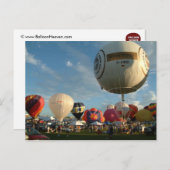 バルーンフィエスタガスバルーン ポストカード (正面/裏面)