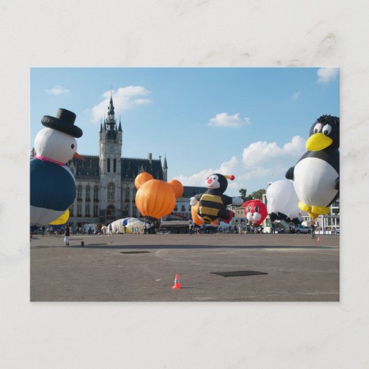 バルーンフィエスタビュー ポストカード (正面)