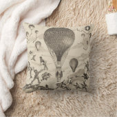 バルーンフランスのメーカー用広告 クッション (ブランケット)