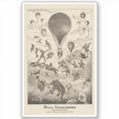 バルーンフランスのメーカー用広告 シール (正面)