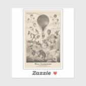 バルーンフランスのメーカー用広告 シール (シート)