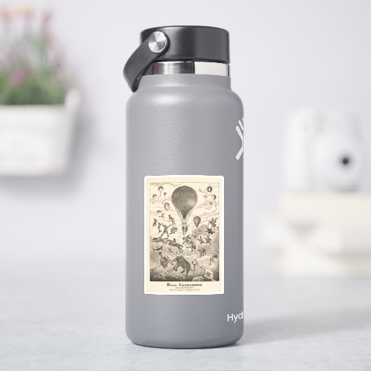 バルーンフランスのメーカー用広告 シール (HydroFlask)