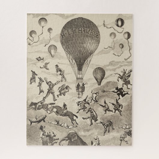 バルーンフランスのメーカー用広告 ジグソーパズル (縦)