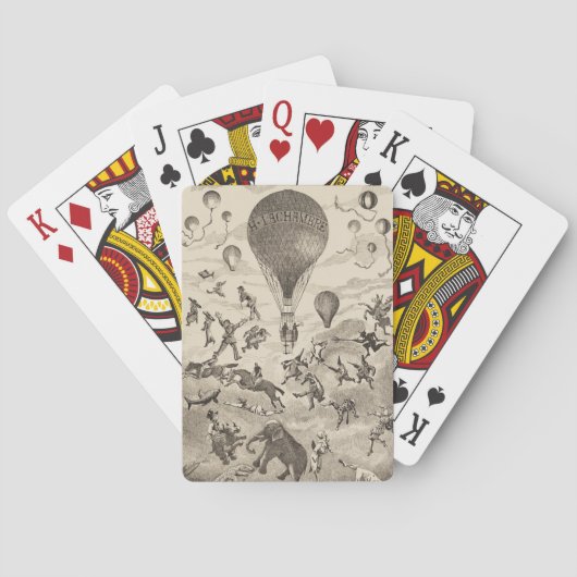 バルーンフランスのメーカー用広告 トランプ (裏面)