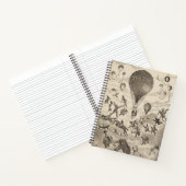 バルーンフランスのメーカー用広告 ノートブック (内部)