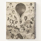 バルーンフランスのメーカー用広告 ノートブック (裏面)