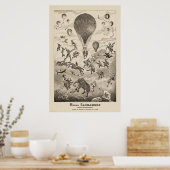 バルーンフランスのメーカー用広告 ポスター (キッチン)