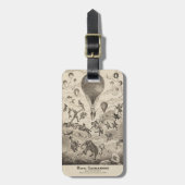 バルーンフランスのメーカー用広告 ラゲッジタグ (正面縦)