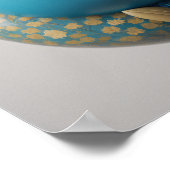 バルーンブルーベア ポスター (角)