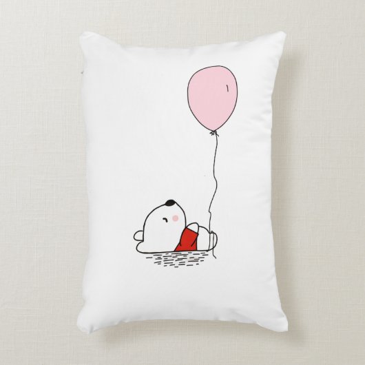 バルーンベアかわいい アクセントクッション (正面(垂直))