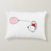 バルーンベアかわいい アクセントクッション (裏面)