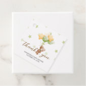 バルーンベイビーシャワースクエアを待つことができる フェイバータグ (インサイチュ)