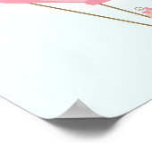 バルーンベイビーシャワーベビー ポスター (角)