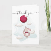 バルーンベビーシャワーありがとう カード (正面)