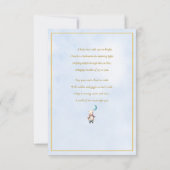 バルーンベビーシャワーを持つリトルベア (裏面)