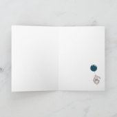 バルーンベビーシャワーサンキューカード カード (内部)