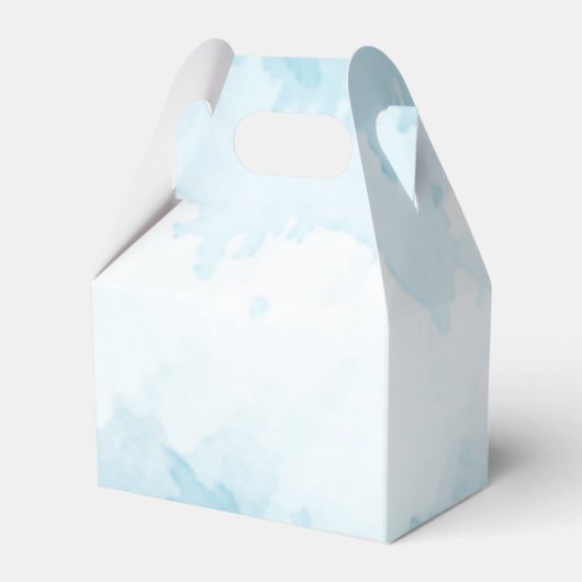 バルーンベビーシャワー付きテディベア フェイバーボックス (裏面サイド)