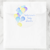バルーンベビーシャワー ラウンドシール (バッグ)
